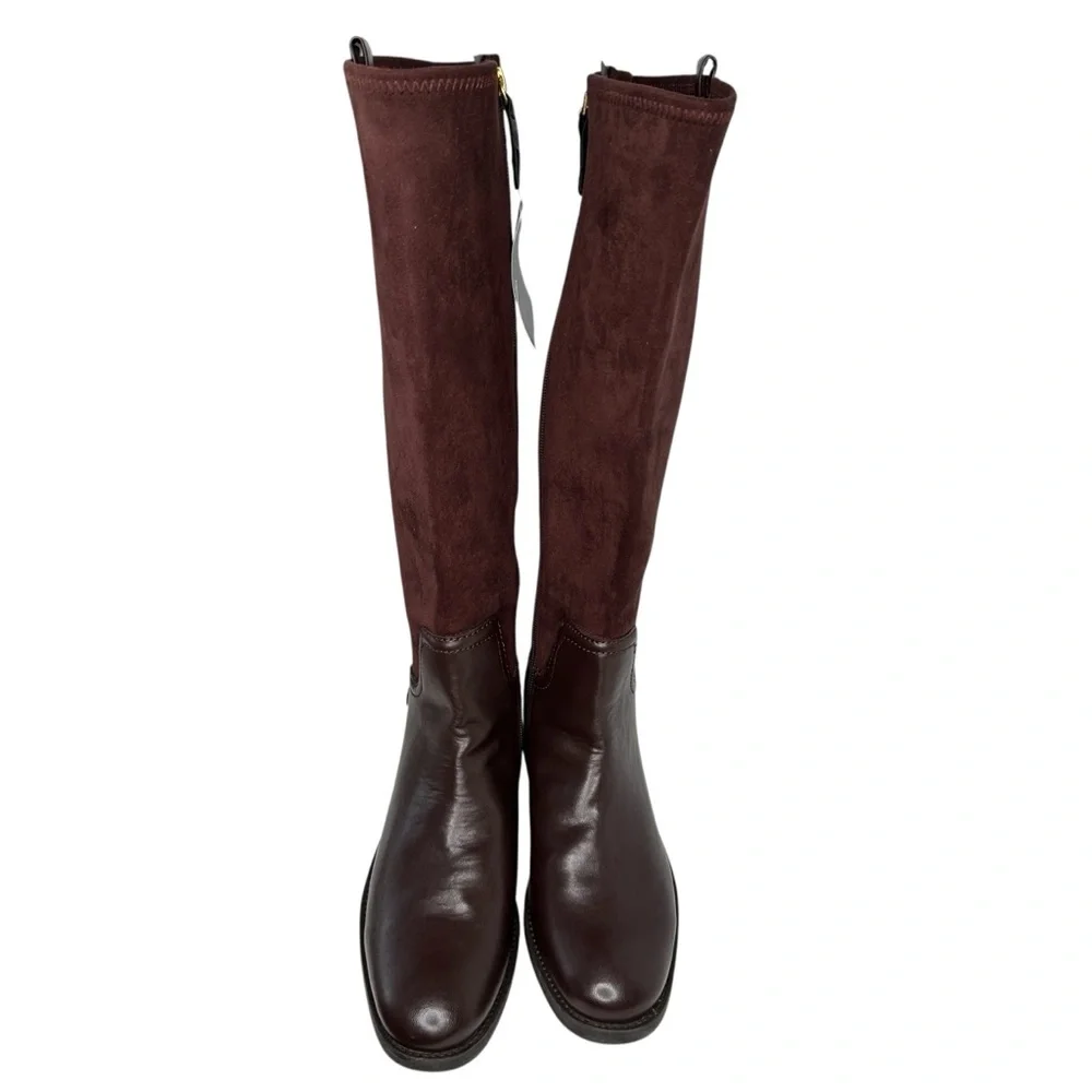 Franco Sarto Womens Merina Wide Calf Knee High Riding Boots NWT Size 8 WC - Picture 8 of 14